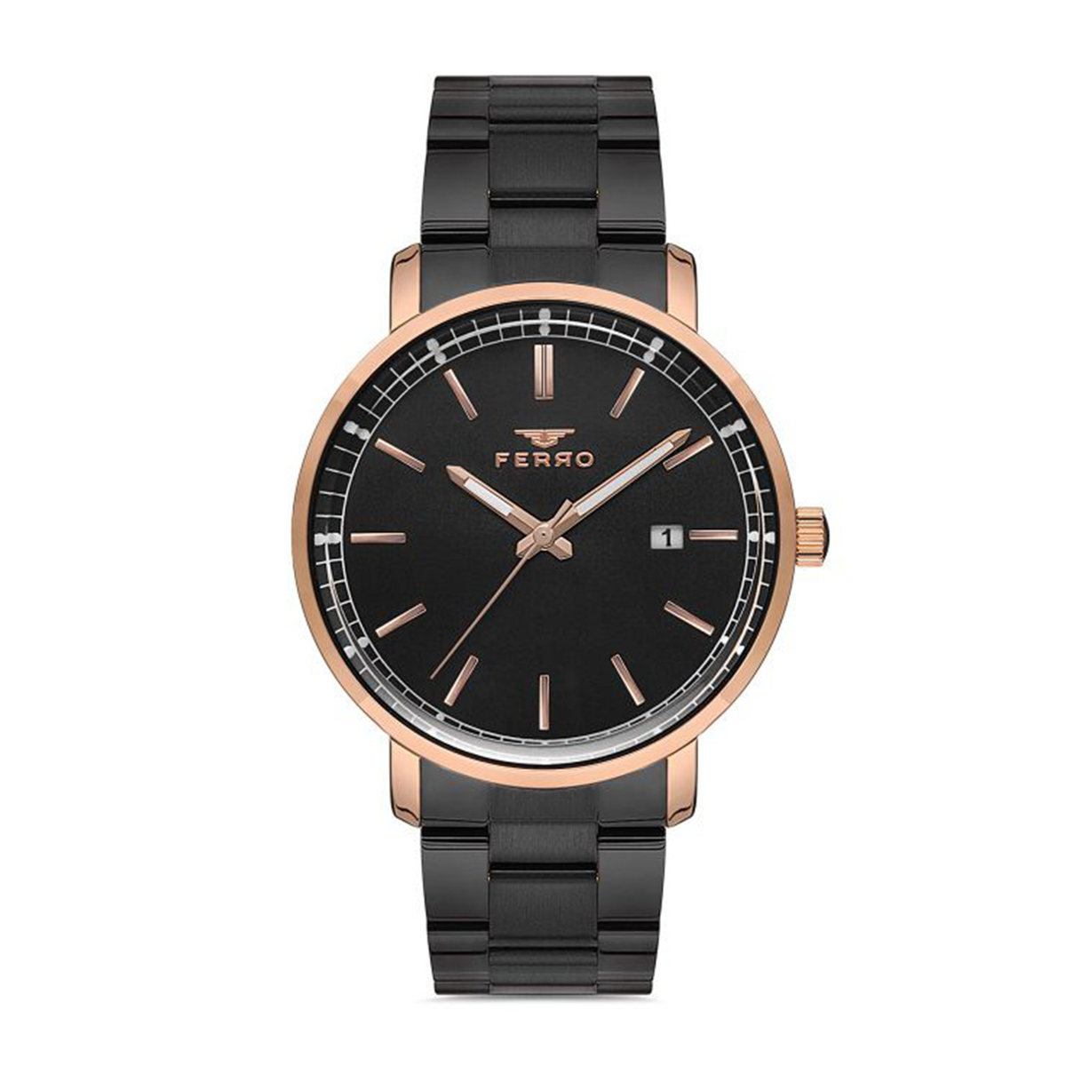 MONTRE FERRO HOMME ACIER
